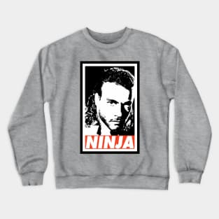 Ninja Van Damme Crewneck Sweatshirt